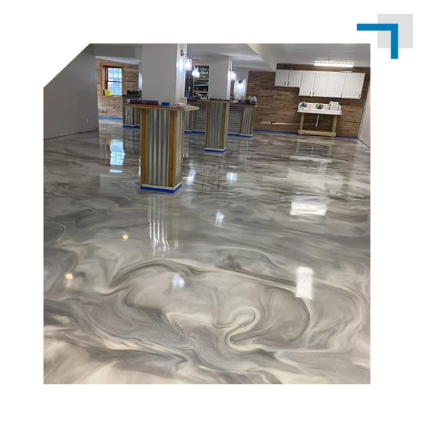 Custom Metallic Epoxy Flooring Dubai